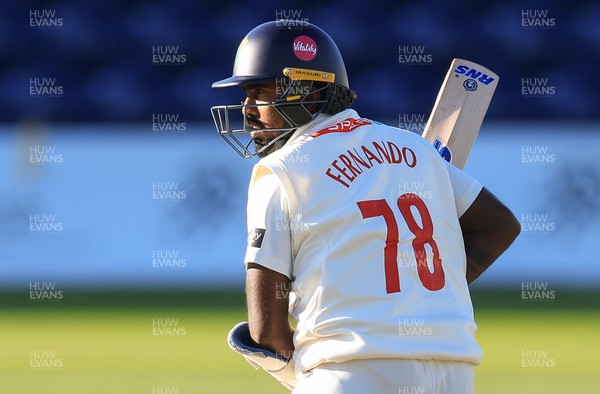 060425  Glamorgan v Leicestershire, Rothesay County Championship Division 2 - Asitha Fernando of Glamorgan