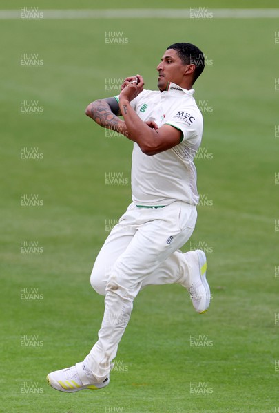 060522 - Glamorgan v Leicestershire - LV= County Championship - Division Two - Beuran Hendricks of Leicestershire bowling