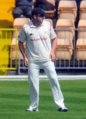 21.07.10. LV= County Championship Cricket, Division 2, Glamorgan v Leicestershire. Glamorgan's Robert Croft. 