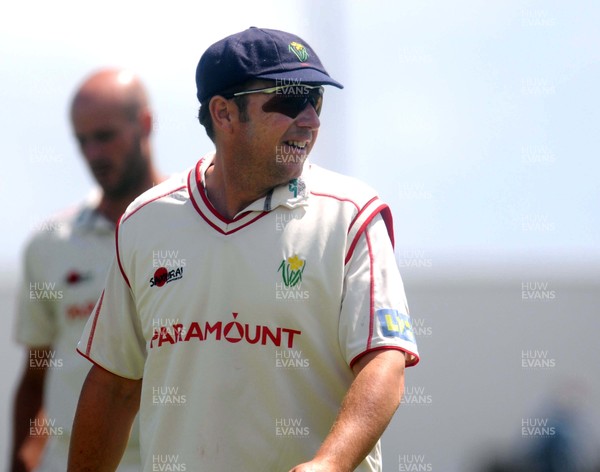 21.07.10. LV= County Championship Cricket, Division 2, Glamorgan v Leicestershire. Glamorgan's Robert Croft. 