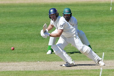 240426 - Glamorgan v Leicestershire - Rothesay County Championship - Colin Ingram of Glamorgan batting