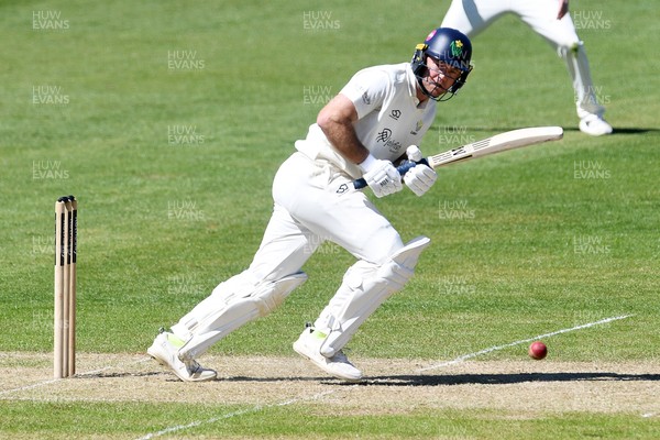 240426 - Glamorgan v Leicestershire - Rothesay County Championship - Colin Ingram of Glamorgan batting