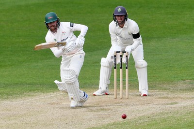 260426 - Glamorgan v Leicestershire - Rothesay County Championship - Jonny Tattersall of Leicestershire batting