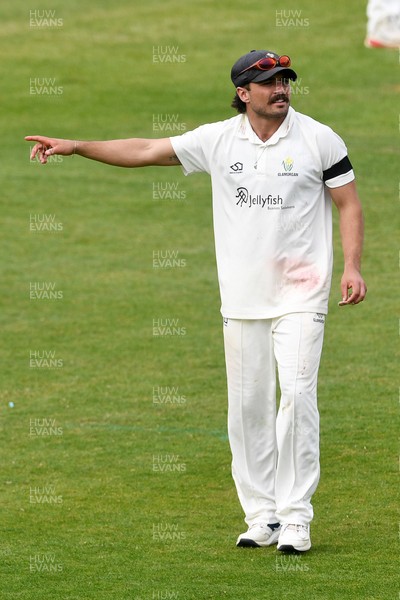 260426 - Glamorgan v Leicestershire - Rothesay County Championship - Kiran Carlson of Glamorgan