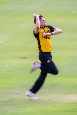 260825 - Glamorgan v Leicestershire - Metro Bank One Day Cup - Andy Gorvin of Glamorgan CCC