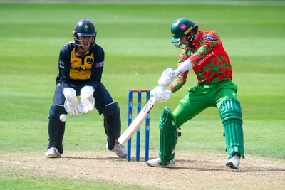 260825 - Glamorgan v Leicestershire - Metro Bank One Day Cup - Peter Hanscombe of Leicestershire CCC