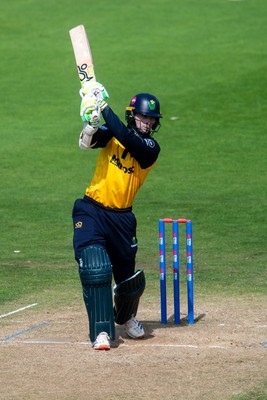 260825 - Glamorgan v Leicestershire - Metro Bank One Day Cup - Eddie Byrom of Glamorgan CCC