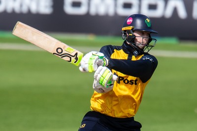 260825 - Glamorgan v Leicestershire - Metro Bank One Day Cup - Eddie Byrom of Glamorgan CCC