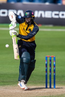 260825 - Glamorgan v Leicestershire - Metro Bank One Day Cup - Eddie Byrom of Glamorgan CCC