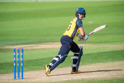 260825 - Glamorgan v Leicestershire - Metro Bank One Day Cup - Asa Tribe of Glamorgan CCC