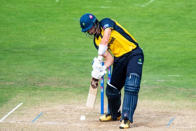260825 - Glamorgan v Leicestershire - Metro Bank One Day Cup - Asa Tribe of Glamorgan CCC