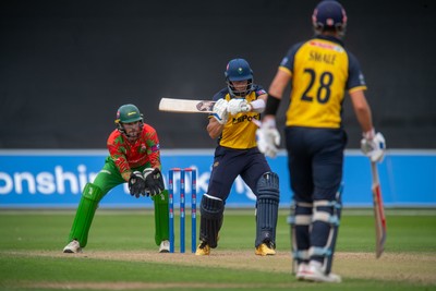 260825 - Glamorgan v Leicestershire - Metro Bank One Day Cup - Asa Tribe of Glamorgan CCC