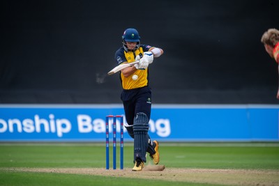 260825 - Glamorgan v Leicestershire - Metro Bank One Day Cup - Asa Tribe of Glamorgan CCC