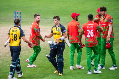 260825 - Glamorgan v Leicestershire - Metro Bank One Day Cup - 