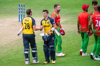 260825 - Glamorgan v Leicestershire - Metro Bank One Day Cup - 