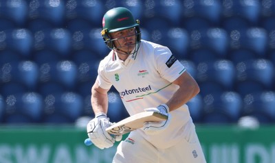 270426 - Glamorgan v Leicestershire, Rothesay County Championship Division 1 - Ben Cox of Leicestershire
