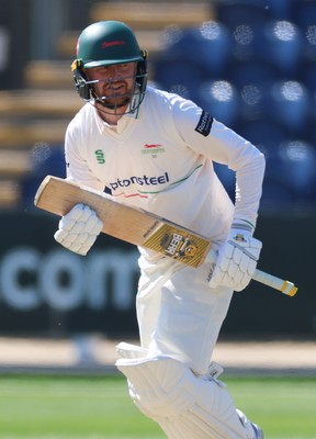 270426 - Glamorgan v Leicestershire, Rothesay County Championship Division 1 - Jonny Tattersall of Leicestershire on his way to his century