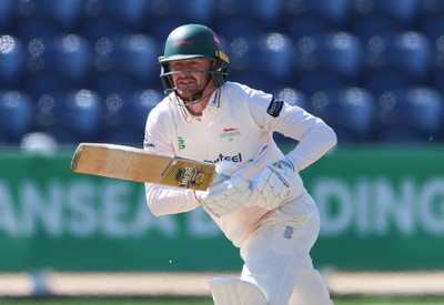 270426 - Glamorgan v Leicestershire, Rothesay County Championship Division 1 - Jonny Tattersall of Leicestershire on his way to his century