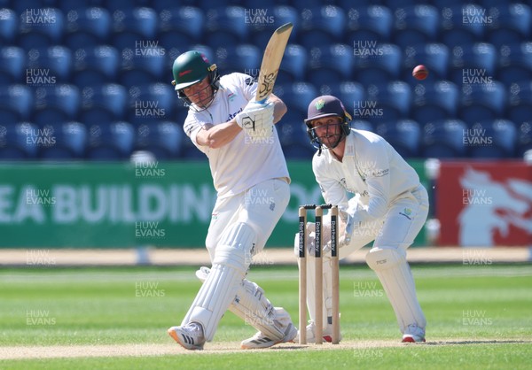 270426 - Glamorgan v Leicestershire, Rothesay County Championship Division 1 - Ben Cox of Leicestershire