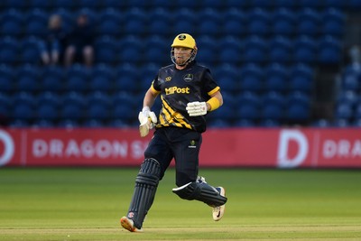 120724 - Glamorgan v Middlesex - T20, Vitality Blast - Dan Douthwaite of Glamorgan