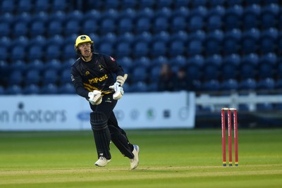 120724 - Glamorgan v Middlesex - T20, Vitality Blast - Mason Crane of Glamorgan