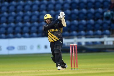 120724 - Glamorgan v Middlesex - T20, Vitality Blast - Mason Crane of Glamorgan