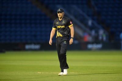 120724 - Glamorgan v Middlesex - T20, Vitality Blast - Timm Van Der Gugten of Glamorgan