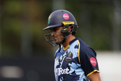 180725 - Glamorgan v Middlesex - Vitality T20 Blast - Kiran Carlson of Glamorgan