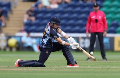 180725 - Glamorgan v Middlesex - Vitality T20 Blast - Alex Horton of Glamorgan batting