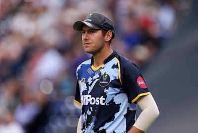 180725 - Glamorgan v Middlesex - Vitality T20 Blast - Will Smale of Glamorgan