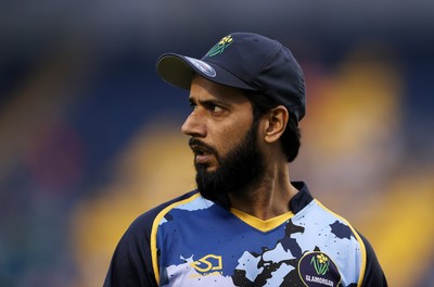 180725 - Glamorgan v Middlesex - Vitality T20 Blast - Imad Wasim of Glamorgan