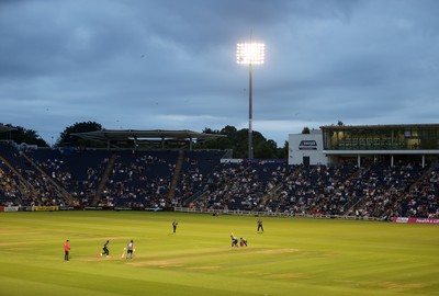 180725 - Glamorgan v Middlesex - Vitality T20 Blast - General View of Sophia Gardens