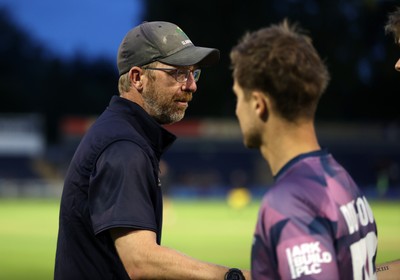 180725 - Glamorgan v Middlesex - Vitality T20 Blast - Head Coach Richard Dawson
