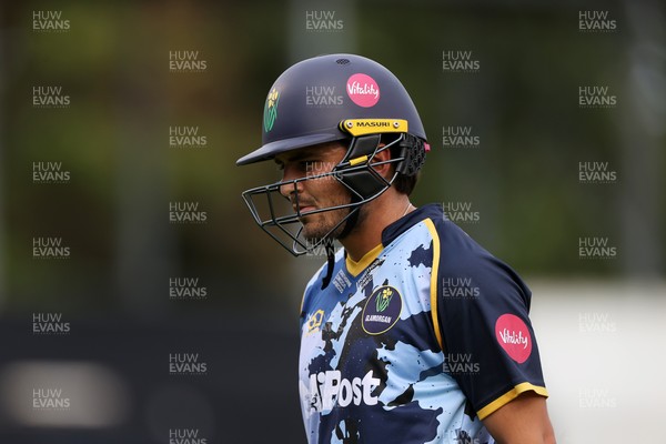 180725 - Glamorgan v Middlesex - Vitality T20 Blast - Kiran Carlson of Glamorgan