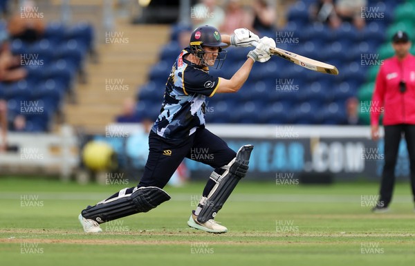 180725 - Glamorgan v Middlesex - Vitality T20 Blast - Ben Kellaway of Glamorgan batting