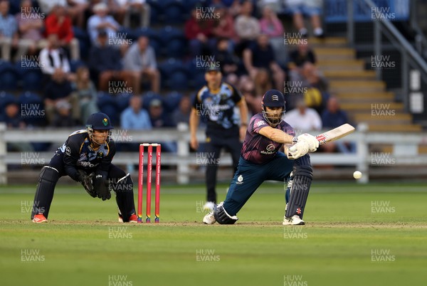 180725 - Glamorgan v Middlesex - Vitality T20 Blast - Kane Williamson of Middlesex batting