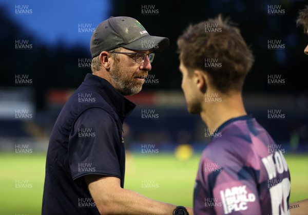 180725 - Glamorgan v Middlesex - Vitality T20 Blast - Head Coach Richard Dawson