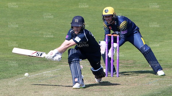230518 - Glamorgan v Middlesex - Royal London One Day Cup - Eoin Morgan of Middlesex batting