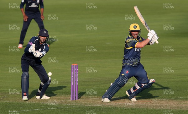 230518 - Glamorgan v Middlesex - Royal London One Day Cup - David Lloyd of Glamorgan batting
