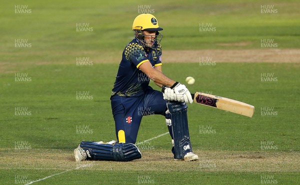 230518 - Glamorgan v Middlesex - Royal London One Day Cup - Andrew Salter of Glamorgan batting