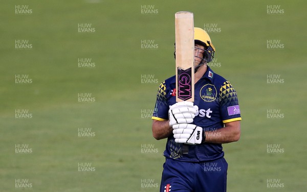 230518 - Glamorgan v Middlesex - Royal London One Day Cup - Dejected Andrew Salter of Glamorgan