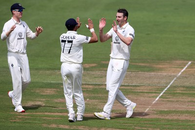 230525 - Glamorgan v Middlesex - Rothesay County Championship, Division Two - Toby Roland-Jones of Middlesex