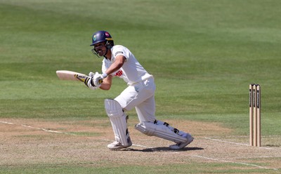 230525 - Glamorgan v Middlesex - Rothesay County Championship, Division Two - Kiran Carlson of Glamorgan batting