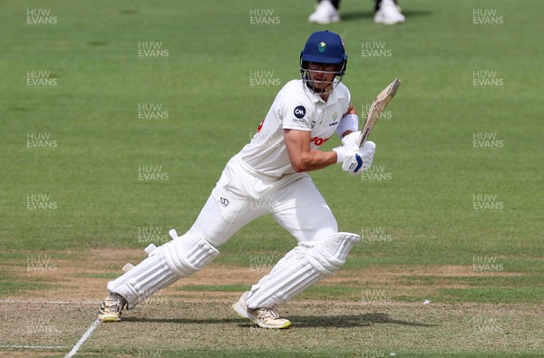 230525 - Glamorgan v Middlesex - Rothesay County Championship, Division Two - Asa Tribe of Glamorgan batting
