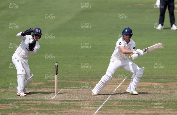 230525 - Glamorgan v Middlesex - Rothesay County Championship, Division Two - Marnus Labuschagne of Glamorgan batting