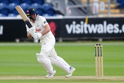 240525 - Glamorgan v Middlesex - Rothesay County Championship - Chris Cooke of Glamorgan batting