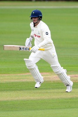 240525 - Glamorgan v Middlesex - Rothesay County Championship - Matthew Kuhnemann of Glamorgan batting