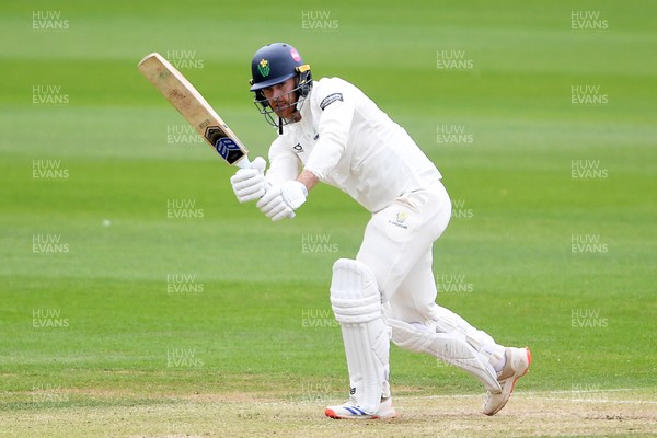 240525 - Glamorgan v Middlesex - Rothesay County Championship - James Harris of Glamorgan batting
