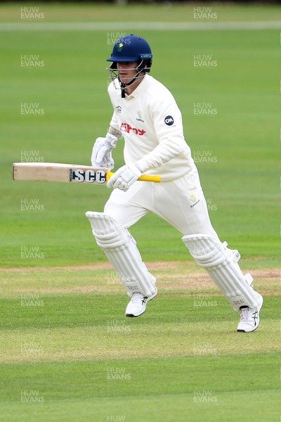 240525 - Glamorgan v Middlesex - Rothesay County Championship - Matthew Kuhnemann of Glamorgan batting