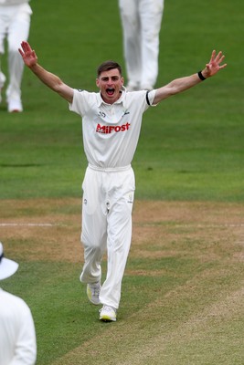 250525 - Glamorgan v Middlesex - Rothesay County Championship - Andy Gorvin of Glamorgan